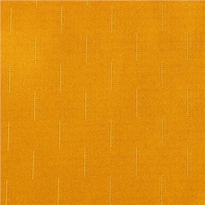 Штора портьерная на люверсах «Этель. Штрихи», жёлтая, 145×260 см