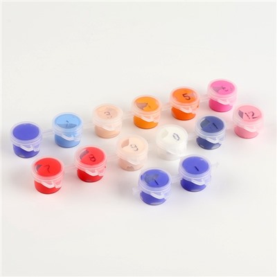 Картина по номерам на холсте с подрамником «Малыш Корги» 20×30 см