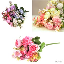 Цветок искусственный 29 см / ZJ3156 /уп 200/600/