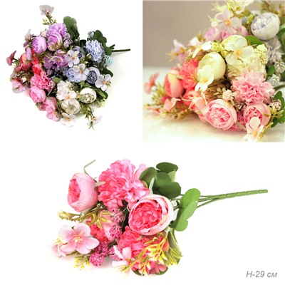 Цветок искусственный 29 см / ZJ3156 /уп 200/600/