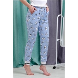 Брюки женские 8433 (Глаза на голубом)