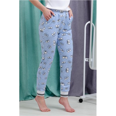 Брюки женские 8433 (Глаза на голубом)