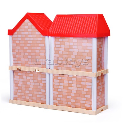 Дом для куклы "Вилла" с мебелью, в коробке