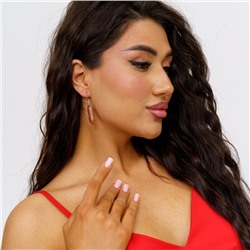 Серьги длинные Авантюрин коричневый, 1050, арт.218.060