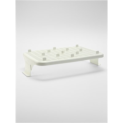 Туалет с сеткой, 44×33×11.5 см, бежевый/белый