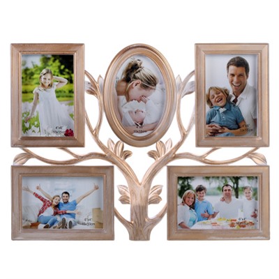 Фоторамка коллаж Дерево 44x33 см / JK-25 /уп 26/ 5 фото