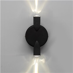 Бра BayerLux «Деко», 2хLED, 2 Вт, 4000К, IP66, чёрный, 9.5×4.3×16 см