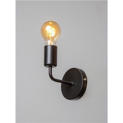 Бра 2609/1BK E27 40 Вт черный 10×12×17.5 см