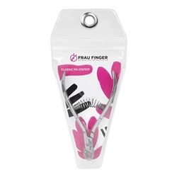 Frau Finger Кусачки маникюрные для кутикулы / Classic FN-206/5SP, спиральная пружина, ручная заточка, 5 мм 20702