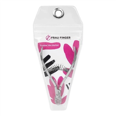 Frau Finger Кусачки маникюрные для кутикулы / Classic FN-206/5SP, спиральная пружина, ручная заточка, 5 мм 20702