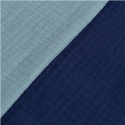 Набор пелёнок муслиновых Крошка Я «Indigo» 130×100 см, 2 шт., 100 хлопок