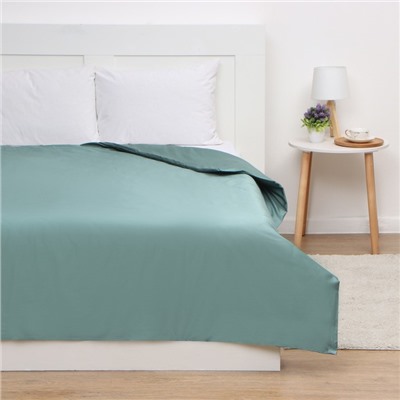 Пододеяльник евро «Этель» Green paradise, 200×215 см, мако-сатин