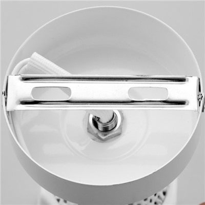 Спот «Румбик» GU10 белый 8×8×14.5 см