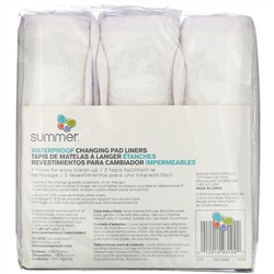 Summer Infant, водонепроницаемые пеленки, 3 шт.