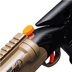 Бластер "Крутая перестрелка" с мягкими пулями, в коробке