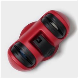 Точилка для ножей Доляна «Профи», 13×7×4.5 см, с полировкой, на присоске, красная