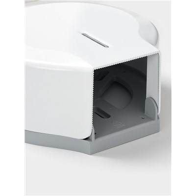 Диспенсер для туалетной бумаги SAVANNA, пластик, белый, втулка 4 см