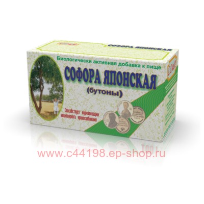 Софора японская (бутоны) фиточай 1,5г №20ф/п (БАД)