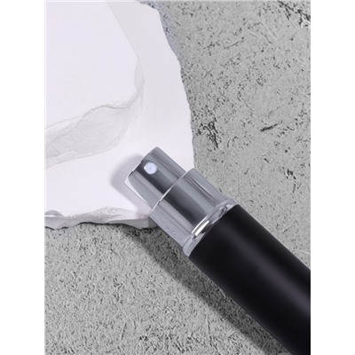 Флакон для парфюма, с распылителем, 10 мл, чёрный