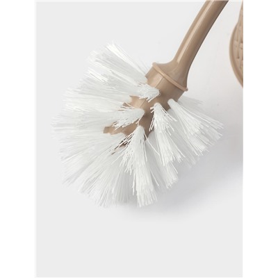 Ёршик для унитаза «Практик. Ротанг», 14×14×40 см, с подставкой, МИКС