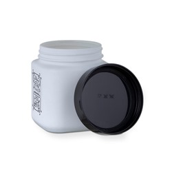 Банка для сыпучих «Любовь на кухне», 1 л, стекло, белая