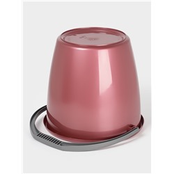 Ведро хозяйственное «Удачное», 10 л, пластик, МИКС