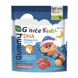 Мармелад для сна и развития мозга детей с рейши, ромашкой и Омега-3, клубничный вкус