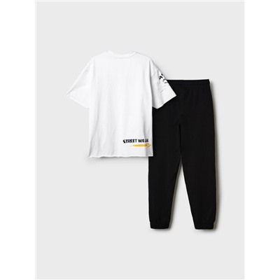 Комплект трикотажный для мальчиков: фуфайка (футболка), брюки