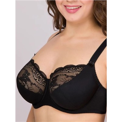 Omsa Бюстгальтер OmD 1174L EVERYDAY Бюстгальтер с мягкой чашкой с кружевом (тройной диагональный шов)