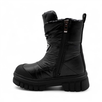 Дутики А5015-1 черные