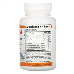 Nordic Naturals, ProOmega Junior, клубничный вкус, 500 мг, 90 мягких таблеток