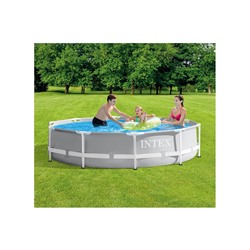 Бассейн каркасный INTEX Prism Frame 26700NP, 305×76 см, от 6 лет, круглый