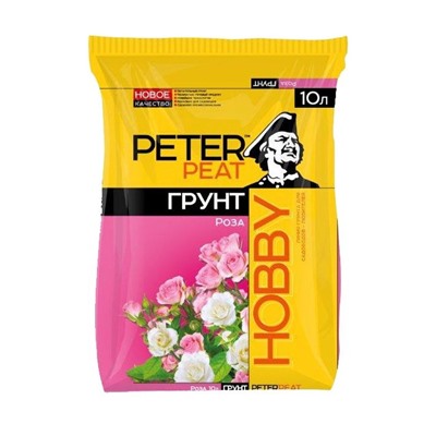 Грунт для Роз PETER PEAT, линия «Хобби», 10 л