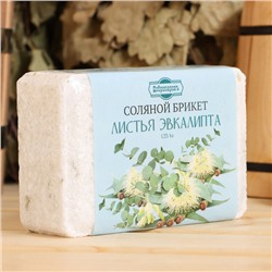 Соляной брикет «Листья эвкалипта», 1.35 кг «Добропаровъ»