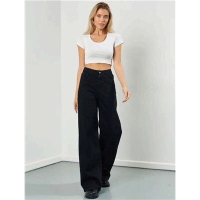 Джинсы палаццо женские