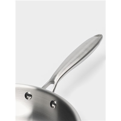 Сковорода 3Ply Hanna Knövell, d=28 см, h=5.5 см, толщина 2.2 мм, индукция, нержавеющая сталь