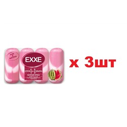 EXXE Туалетное крем-мыло 1+1 4шт*90г Нежный Пион 3шт
