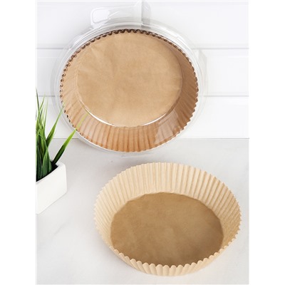 Формы для запекания бумажные маслостойкие Круг 16х4,5 см, набор 50 шт / FBO-16-50-270 /уп 120/