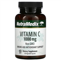 NutraMedix, Vitamin C, 1,000 mg, 120 Vegetable Capsules