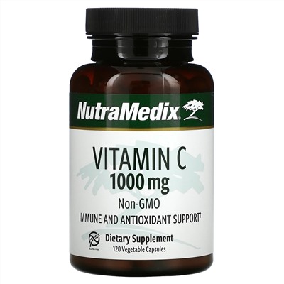 NutraMedix, Vitamin C, 1,000 mg, 120 Vegetable Capsules