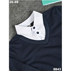 Джемпер 8843 синий