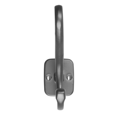 Крючок мебельный CAPPIO SMILE, двухрожковый, цвет черный