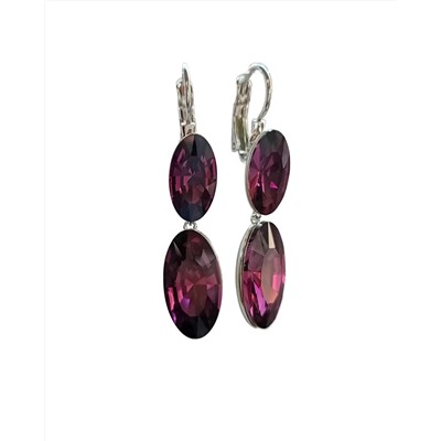 Серьги с кристаллами Swarovski