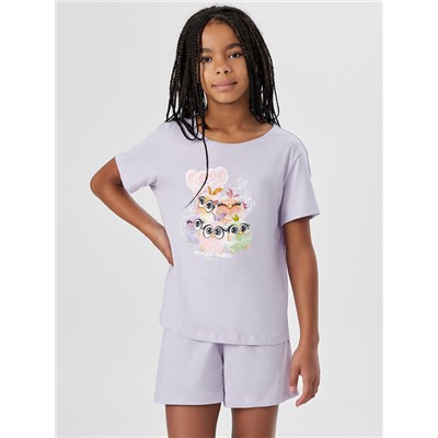 КОМПЛЕКТ ДЛЯ ДЕВОЧЕК (ФУТБОЛКА, ШОРТЫ) 567727