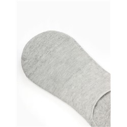 Носки-подследники с компрессией, размер 46-47, серые