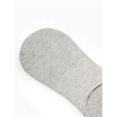 Носки-подследники с компрессией, размер 46-47, серые