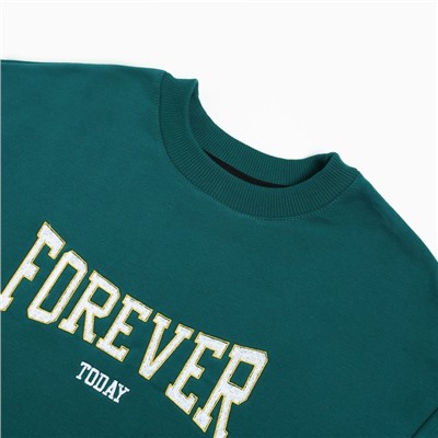 Костюм женский с шортами Mist Old School, размер 48, зелёный