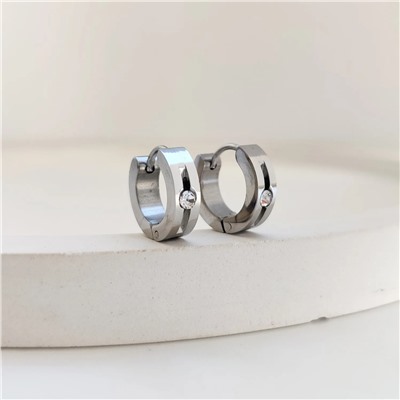 Серьги из стали