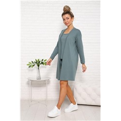 1055 Костюм тройка (Хаки)