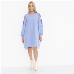 Платье с кружевными вставками, Секрет любви (голубое)